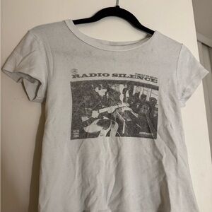 Brandy Melville White Cotton T-Shirt